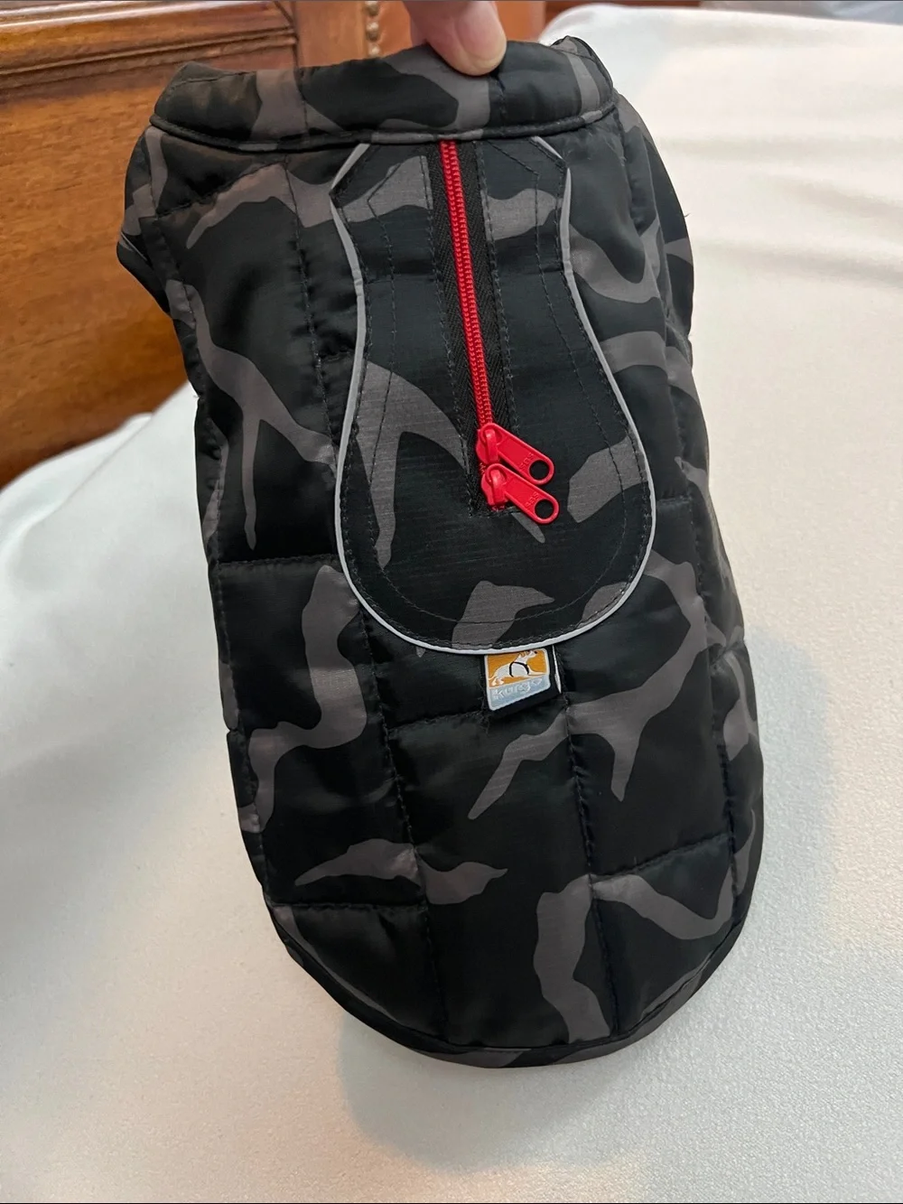 Kurgo XS Black and Gray Camouflage Sport Dog Vest